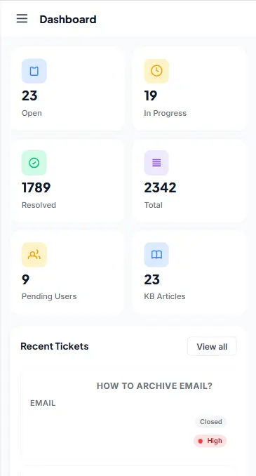 Mobile view of the Second City Housing website